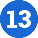 número 13 