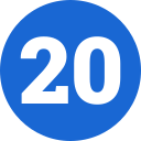 número 20 