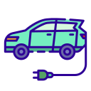 coche ecológico icon