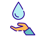 ahorrar agua icon