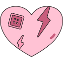 corazón roto icon