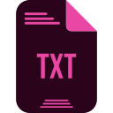 txt icon