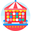 juego de dardos con globos icon