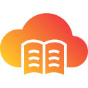 biblioteca en la nube icon