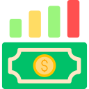 crecimiento del dinero icon