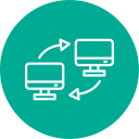 transferencia de datos icon