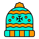 sombrero tejido icon