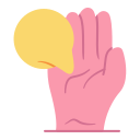 levantar la mano icon