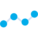 gráfico de linea icon