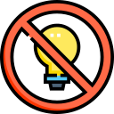 sin luz icon