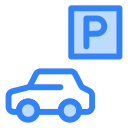 aparcamiento de coches icon