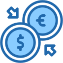 cambio de dinero icon