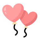 globo de corazón icon