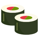 rollo de sushi icon