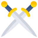 espadas cruzadas 
