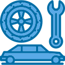 servicio de auto icon