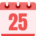 número 25 