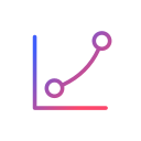 linea curva icon