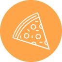 porción de pizza icon