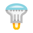 lámpara led icon