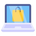 las compras en línea icon