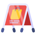 shopping and commerce icon