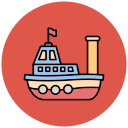 barco de juguete icon