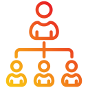 estructura de organización icon