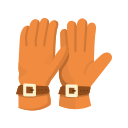 guantes de la mano