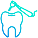 taladro de dientes