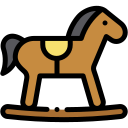 caballo mecedora