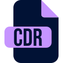 cdr 파일 icon