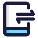 transferir datos icon