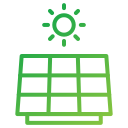 célula solar icon