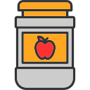 mermelada de manzana icon