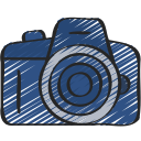 cámara dslr icon