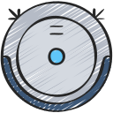 aspiradora robot icon