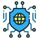 la seguridad cibernética icon