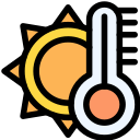 temperatura caliente icon