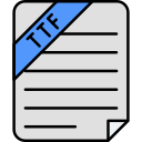 file ttf icona