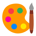 paleta de color icon