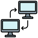 transferencia de datos icon