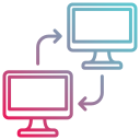 transferencia de datos icon