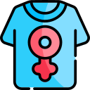 camiseta de manga corta icon