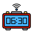 reloj digital icon