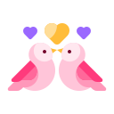 pájaro del amor