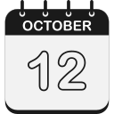 octubre 12 icon