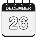 26 de diciembre icon