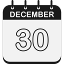 30 de diciembre icon