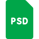 archivo psd icon